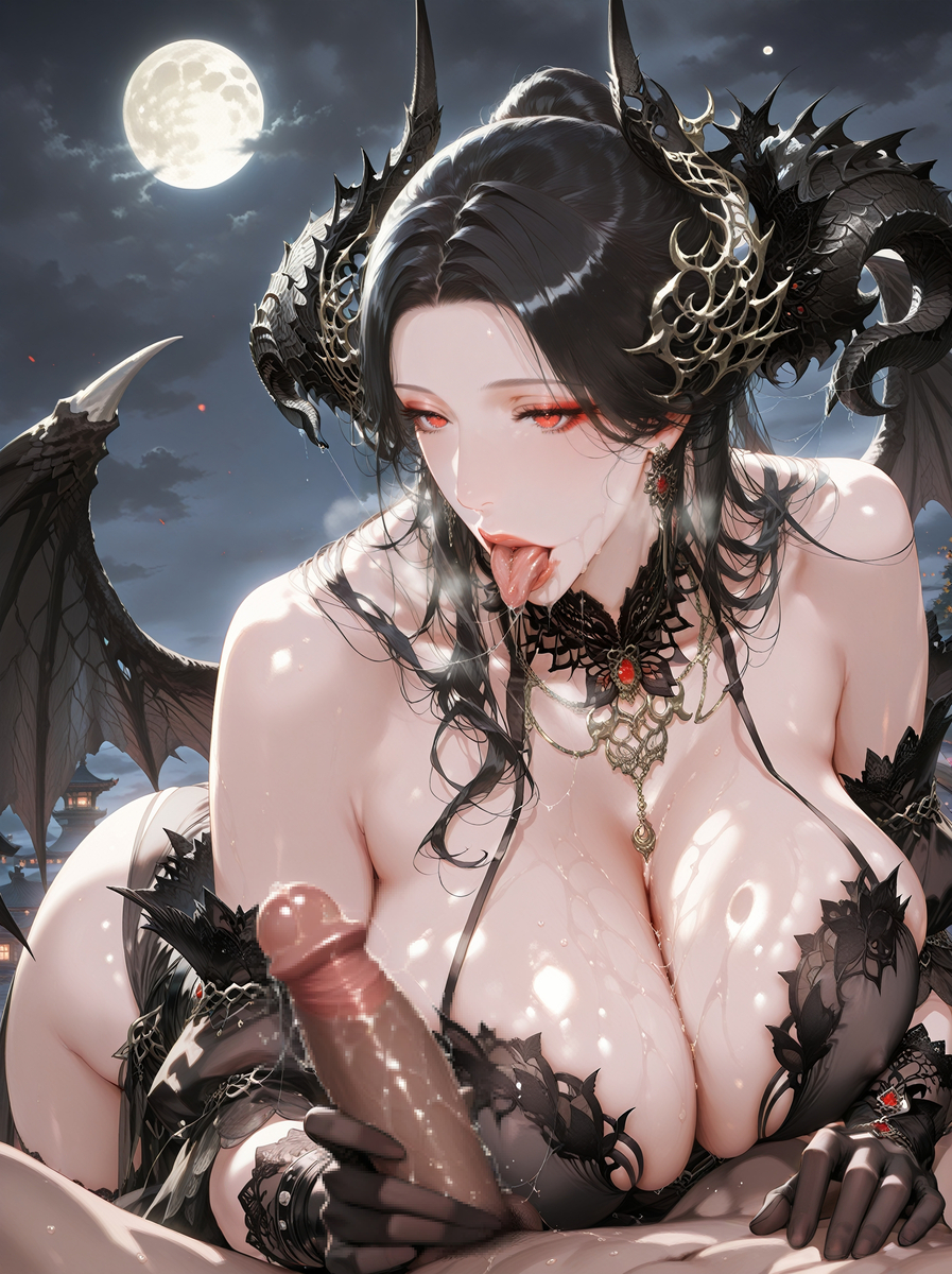 [AI]榨精的夜之魔女 01-03[240M/飞狗云]