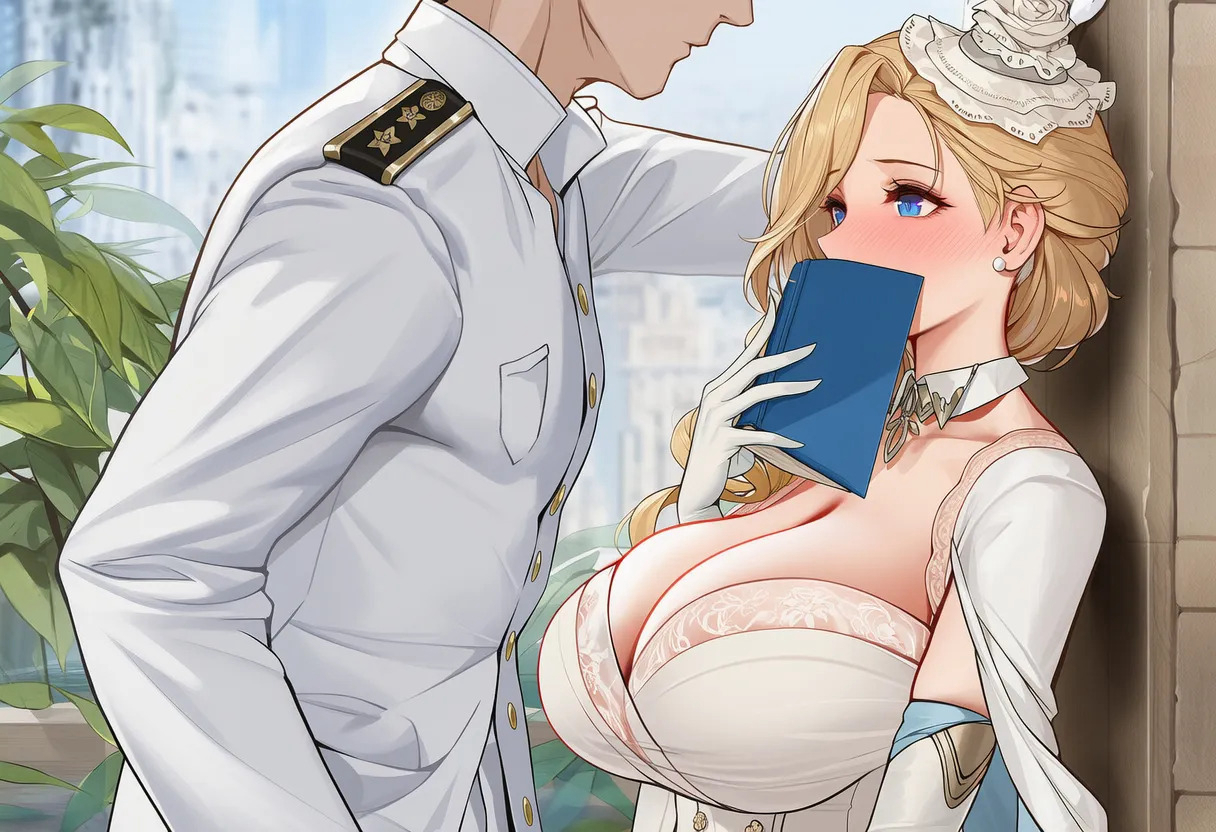 漫画[AI]天台花园的幽会❤️与胡德老婆的白蔷薇之约❤️[120M/飞狗云]