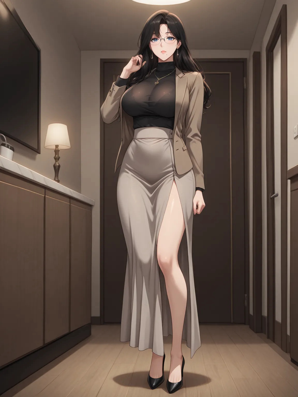 漫画[AI]UnrealBeautyAIMIX – 吴悠秀（超级公务员）01-02[210M/飞狗云]